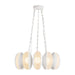 Alora - CH305725AW - LED Chandelier - Cortez - Antique White