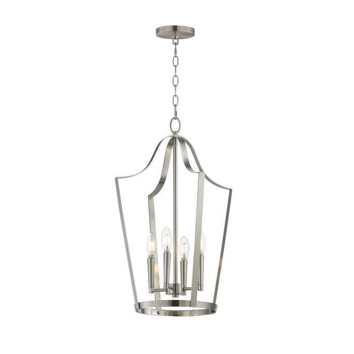 Maxim - 10424SN - Four Light Pendant - Arden - Satin Nickel