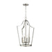 Maxim - 10424SN - Four Light Pendant - Arden - Satin Nickel
