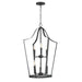 Maxim - 10426BK - Six Light Pendant - Arden - Black