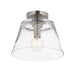 Maxim - 12880CLSN - One Light Pendant - Hudson - Satin Nickel