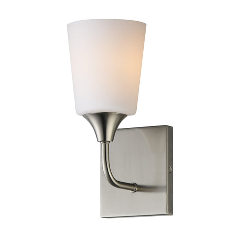 Hudson One Light Wall Sconce Natural Aged Brass