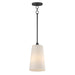 Maxim - 12886SWBK - One Light Pendant - Hudson - Black