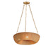 Maxim - 14312NANAB - Three Light Pendant - Bower - Natural Aged Brass