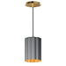Maxim - 18054DGGL - One Light Pendant - Primrose - Gold Leaf