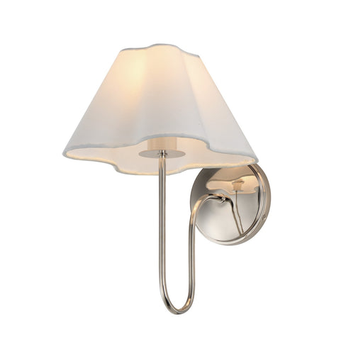 Maxim - 18100WTPN - One Light Wall Sconce - Saxon - Polished Nickel