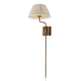 Maxim - 18410BWWBR - One Light Wall Sconce - Dunbridge - Weathered Brass