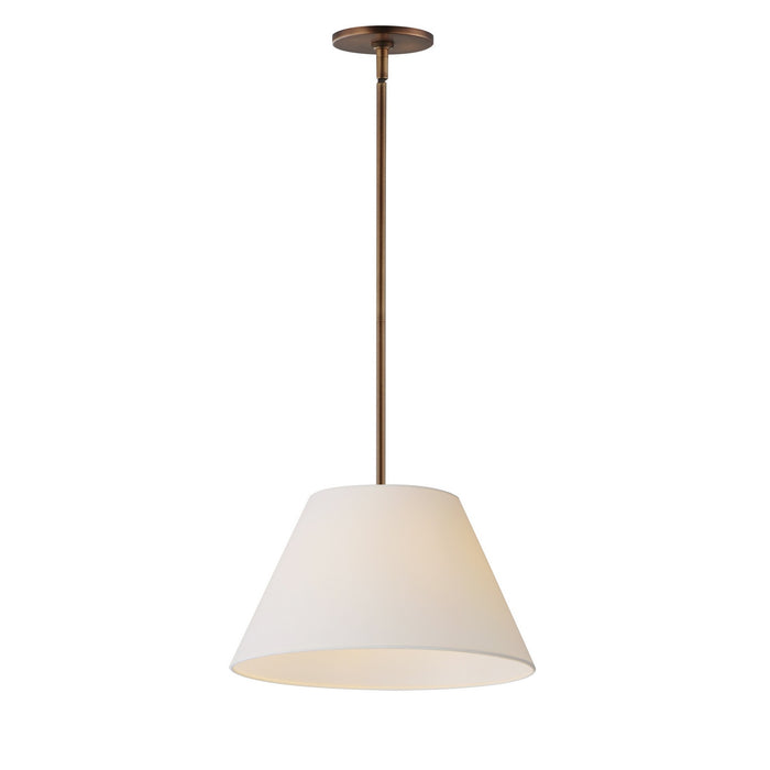 Maxim - 18411OFWBR - One Light Pendant - Dunbridge - Weathered Brass