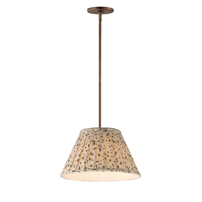 Maxim - 18411OWWBR - One Light Pendant - Dunbridge - Weathered Brass