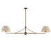 Maxim - 18412BWWBR - Two Light Pendant - Dunbridge - Weathered Brass