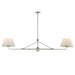 Maxim - 18412OFPN - Two Light Pendant - Dunbridge - Polished Nickel