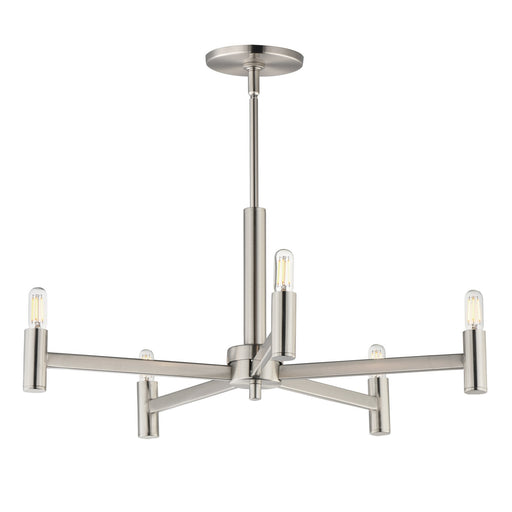 Maxim - 21365SN - Five Light Chandelier - Emana - Satin Nickel