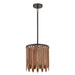 Maxim - 22511WNGM - One Light Pendant - Marimba - Walnut