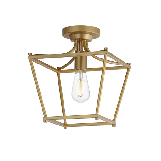 Maxim - 25311NAB - One Light Pendant / Semi-Flush - Clifton - Natural Aged Brass