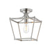 Maxim - 25311SN - One Light Pendant / Semi-Flush - Clifton - Satin Nickel