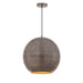 Maxim - 29132PE - One Light Pendant - Aurelia - Pewter