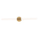 Maxim - 52514WTNAB - LED Bath Bar - Tubi - Natural Aged Brass