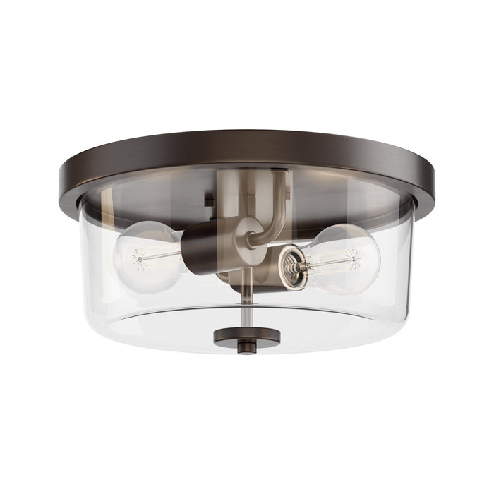 Maxim - 5691CLOI - Two Light Flush Mount - Fuller - Oil Rubbed Bronze