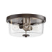 Maxim - 5691CLOI - Two Light Flush Mount - Fuller - Oil Rubbed Bronze