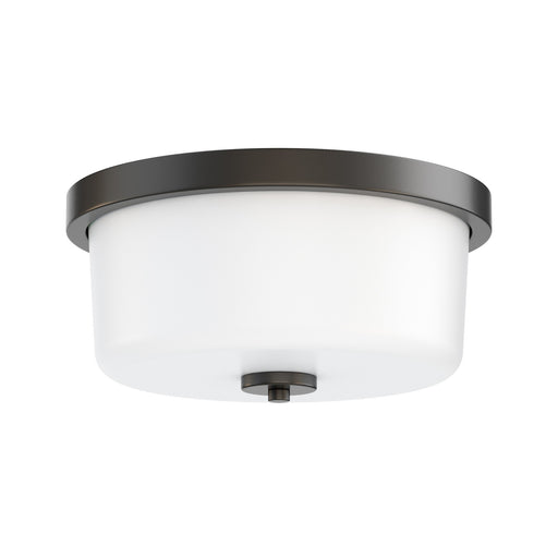 Maxim - 5691WTBK - Two Light Flush Mount - Fuller - Black