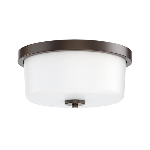 Fuller Two Light Flush Mount Oil Rubbed Bronze
