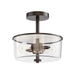 Maxim - 5692CLOI - Two Light Semi Flush/Pendant Convertible - Fuller - Oil Rubbed Bronze