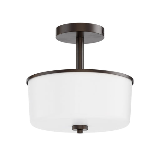 Maxim - 5692WTOI - Two Light Semi Flush/Pendant Convertible - Fuller - Oil Rubbed Bronze