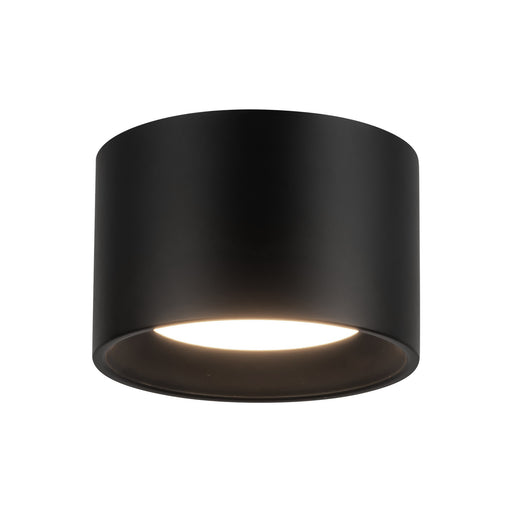Uma LED Semi-Flush Mount Black