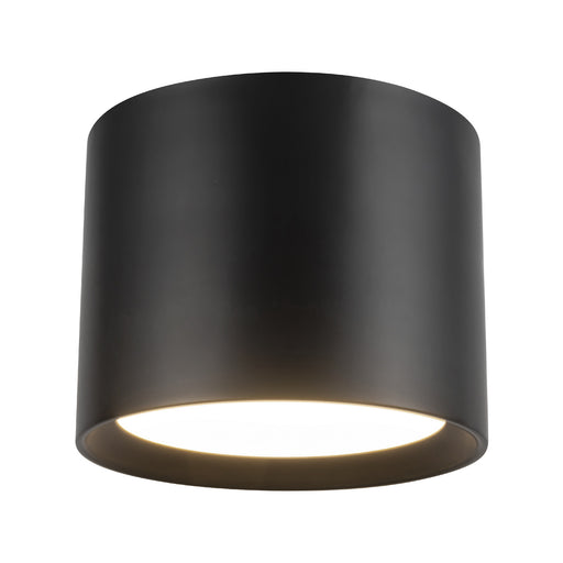 Uma LED Semi-Flush Mount Black