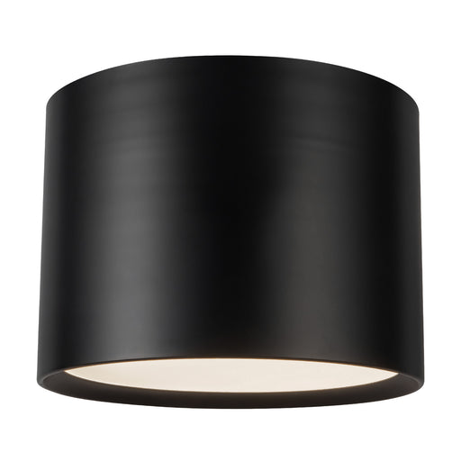 Uma LED Semi-Flush Mount Black