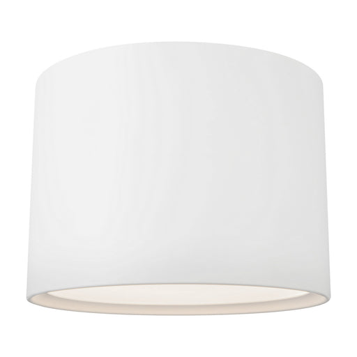 Uma LED Semi-Flush Mount White