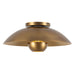 Kuzco Lighting - SF11914-VB - One Light Semi-Flush Mount - Umbra - Vintage Brass