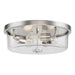 Maxim - 5693CLSN - Three Light Flush Mount - Fuller - Satin Nickel