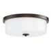 Maxim - 5693WTOI - Three Light Flush Mount - Fuller - Oil Rubbed Bronze