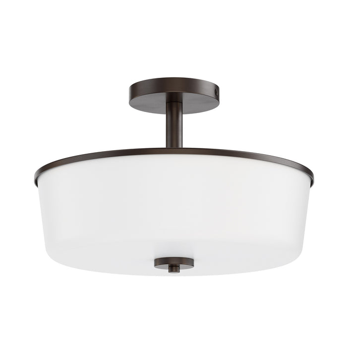 Maxim - 5695WTOI - Three Light Semi Flush/Pendant Convertible - Fuller - Oil Rubbed Bronze