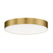 Maxim - 57660WTSBR - LED Flush Mount - Trim - Satin Brass