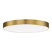 Maxim - 57670WTSBR - LED Flush Mount - Trim - Satin Brass