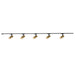 Kuzco Lighting - TR5C-S25925-BG - LED Ceiling Kit - Paolo - Brushed Gold