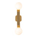 Kuzco Lighting - WS11522-BG - Two Light Wall Sconce - Briar - Brushed Gold