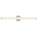 Kuzco Lighting - WS30-044A-BN - LED Wall Sconce - Tectra - Brushed Nickel