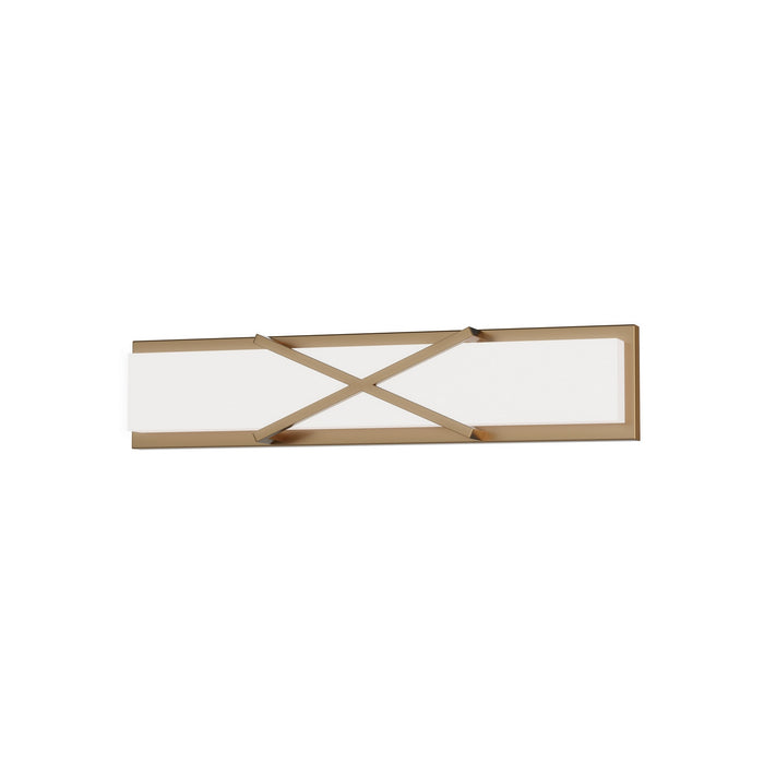 Maxim - 57942WTNAB - LED Wall Sconce - Dexter - Natural Aged Brass