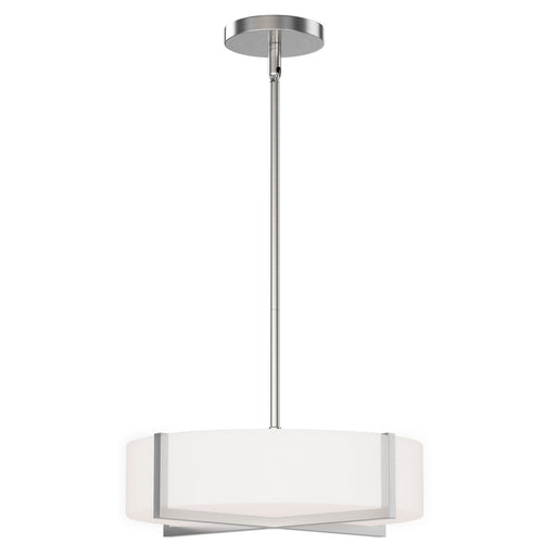Maxim - 57945WTSN - LED Flush Mount/ Pendant Convertible - Dexter - Satin Nickel