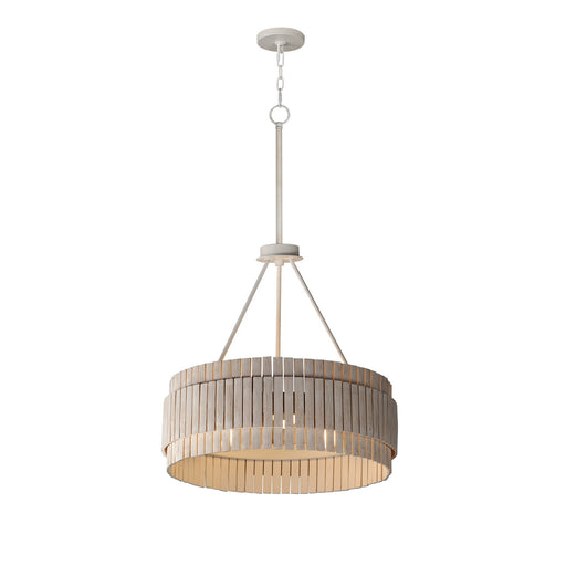 Maxim - 14453WWTEC - Three Light Chandelier - Satori - Ecru