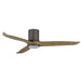 Maxim - 88830WTCHL - 52" Ceiling Fan - Woodwind - Charcoal Bronze