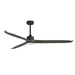 Maxim - 88833WTBKGWD - 72" Ceiling Fan - Woodwind - Black