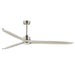 Maxim - 88834SNWWT - 80" Ceiling Fan - Woodwind - Satin Nickel