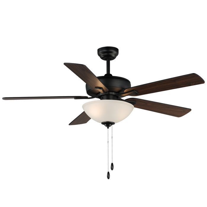 Maxim - 88936SWBK - 52" Ceiling Fan - Super-Max - Black