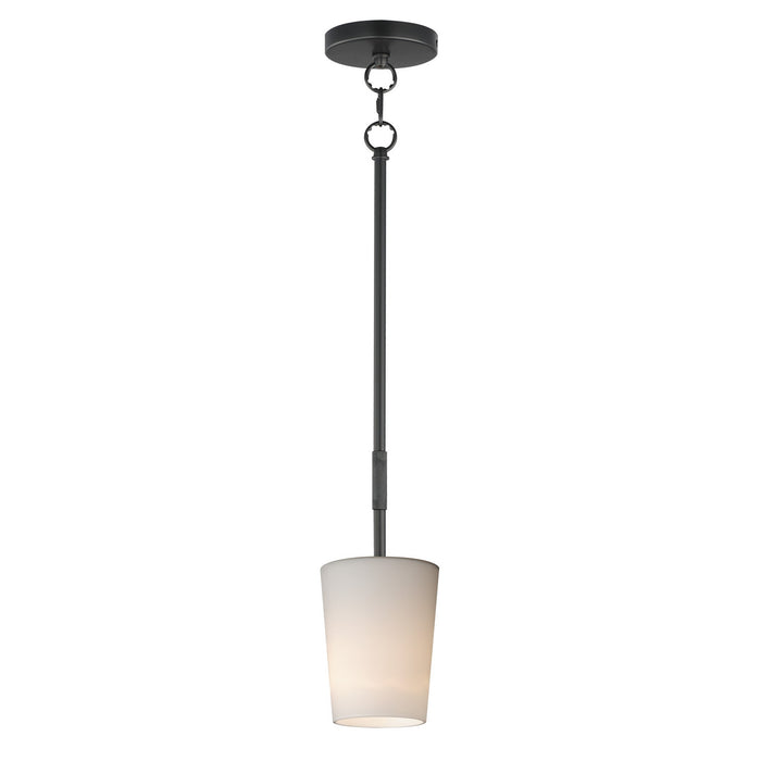 Maxim - 92691WTBK - One Light Pendant - Durham - Black