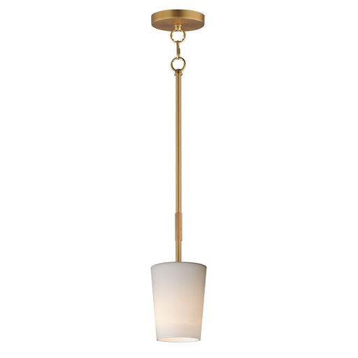 Maxim - 92691WTNAB - One Light Pendant - Durham - Natural Aged Brass