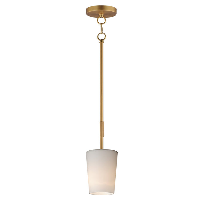 Maxim - 92691WTNAB - One Light Pendant - Durham - Natural Aged Brass